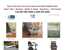 Tablet Screenshot of mobilityasap.com